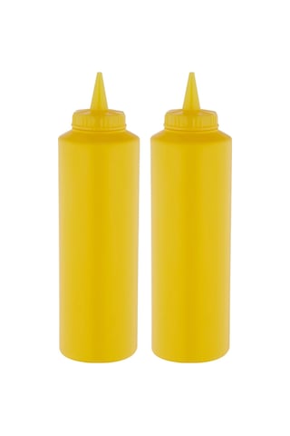 500 Ml. Sosluk Ketçap Mayonez Hardal İkili Sarı