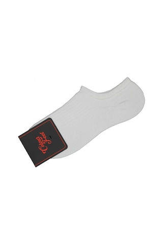 Cf Colour Feet Cf 12'Li Paket Siyah Ve Beyaz Kadın Çetik Çorap Çok Renkli