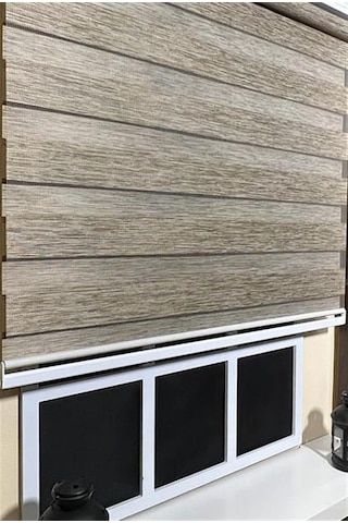 Zebra Stor Perde Kahverengi Stb 400v05-d Çok Renkli