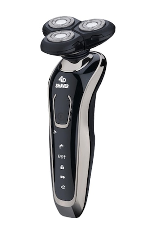 Yifomall Elektrikli Tıraş Makinesi Çok Fonksiyonlu Şarj Edilebilir Tıraş Makinesi Yıkanabilir Yüzen Üç Bıçaklı Sakal Tıraş Makinesi