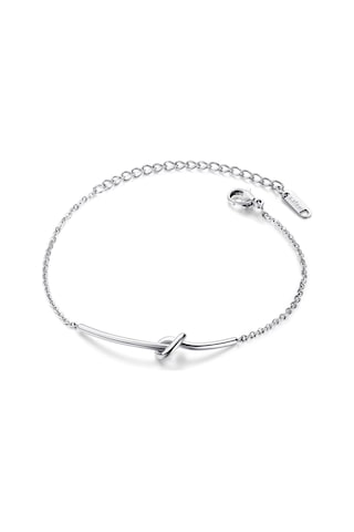 Gümüş Opk Moda Titanyum Çelik Bileklik Kadın Bileklik Gümüş