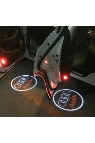 Audi A6 Kapı Altı Logo Hayalet Logo 2000 Sonrası