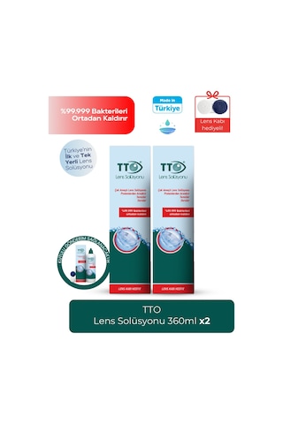 Tto Lens Solüsyonu 2 x 360 ML