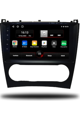 Navmina Mercedes C Class W203 W209 Android Carplay Multimedya 1999-2007 4gb Ram + 64gb Hafıza + 8 Çekirdek