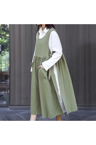 Homyl Kadın Edebiyatı Önlük Moda Bahçecilik Ev Boyama Için Yeşil