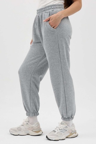 Buly Cozy Beli Lastikli Jogger Eşofman Altı Grimelanj