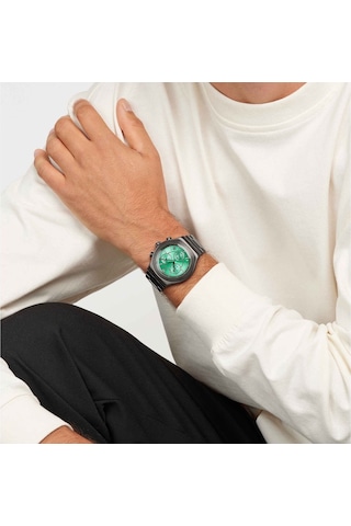 Swatch Yvm407g Obsessıvely Obsıdıan Erkek Kol Saati Metal
