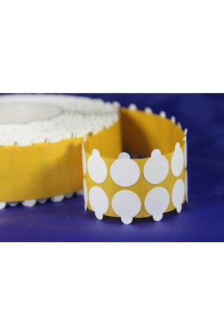 Dıe Cut 20 MM Dairesel Kulakçıklı Bant 1000 Adet Dıe Cut 20 MM Dairesel Kulakçıklı Bant 1000 Adet