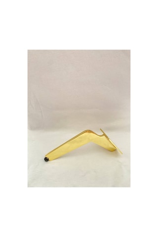 17 Cm Lama Model Metal Mobilya, Dolap, Koltuk, Tv Ünitesi Ayakları 4 Adet Gold/17/cm