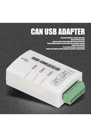 Usb Can Adaptörü Usb-can Analizörü Çift Kanallı Otomatik Can Bus