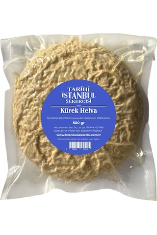 Tarihi İstanbul Şekercisi Kürek Tahin Helva 500 G