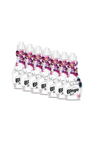 Bingo Soft Konsantre Çamaşır Yumuşatıcısı Manolya Bahçesi 6 x 1440 ML