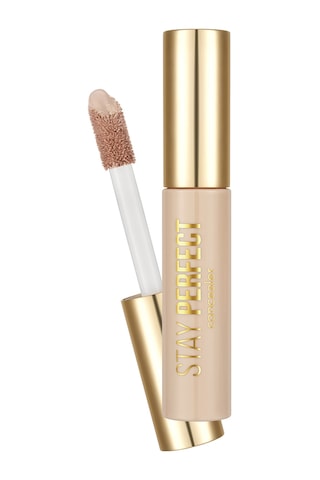 Flormar Stay Perfect Yüksek Pigmentli & Yarı Mat Bitişli Likit Kapatıcı 007 Light Beige