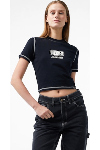 Dıckıes Dickies Philipsburg Slim Kadın Siyah T-shirt