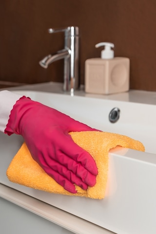 Vileda Standart Orta Boy Bulaşık Eldiven M-8 12'li