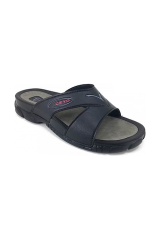 3200-1 Ceyo Erkek Terlik-siyah Siyah