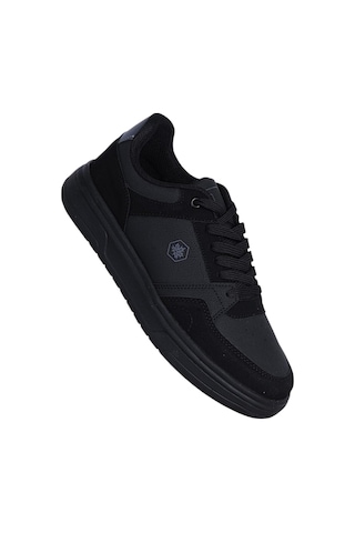 Ayakcenter Axıon 017 Cilt Siyah Erkek Sneaker Ayakkabı