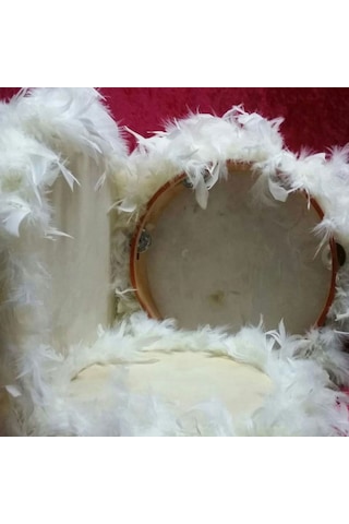 Tüylü Deri Tef 27 Cm Ölçülerinde Yazısız