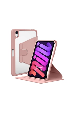 Microsonic Apple Uyumlu iPad Mini 7 Kılıf A2993-a2995 Regal Folio Tablet Kılıfı