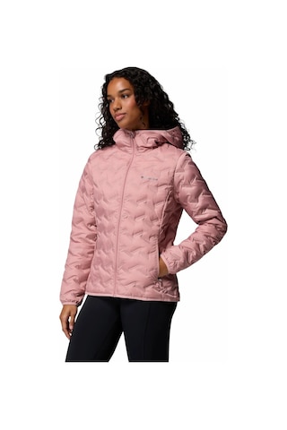 Columbia Wk2769 Delta Ridge Iı Kapüşonlu Kadın Kaz Tüyü Mont 2088251659 Pembe