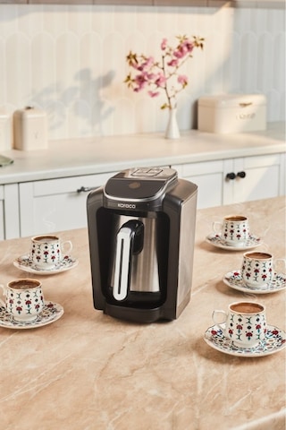 Karaca Hatır Neo Çelik Cezveli Türk Kahve Makinesi