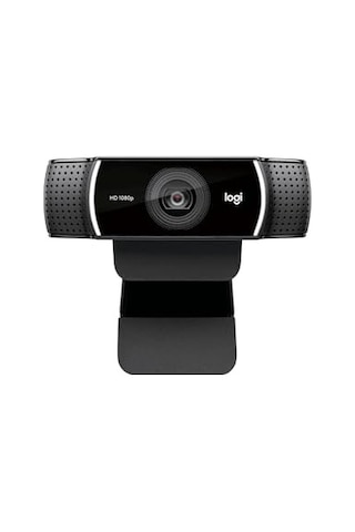 C922 Pro Hd Web Kamerası, 1080p/30 Fps Çözünürlük, Rightlight 2 İle Otomatik Işık Düzeltme, Çift Gürültü Ö