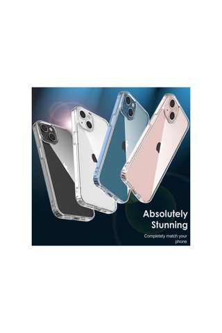 Apple iPhone Uyumlu 13 Şeffaf Yüksek Kalite Ve Koruyucu Kapak Şeffaf