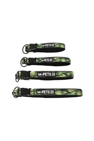 M-pets Hiking Soft Military Xl Kilit Mekanizmalı Boyun Tasması Boyun 65 - 75 Cm Çok Renkli