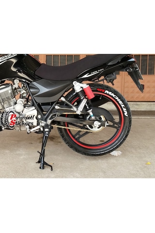 MİCHELİN Motorsiklet Lastik Yazısı Sticker 4 Adet r