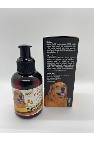 Majo Balık Yağı Köpekler İçin Gıda Takviyesi 100 ML