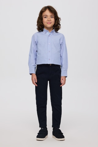 Panço Erkek Çocuk Düğmeli Pantolon Lacivert