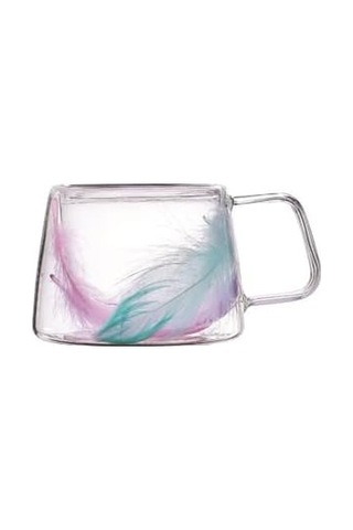 Perotti Double Feather Çift Cidarlı Kupa 200 Ml .