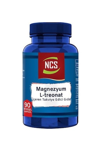 Ncs Magnezyum Magnesium L-Threonate Vejeteryan 2 90 Bitkisel Kap.