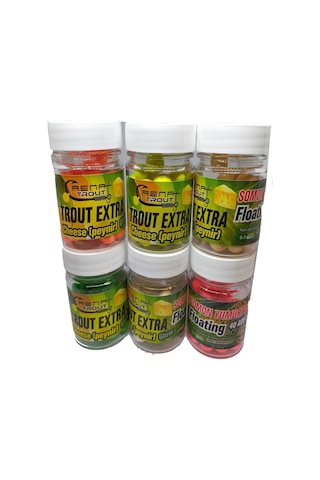 Renat Trout Extra Somon Yumurtası Yüzen Alabalık Yemi Peynir (548903921)
