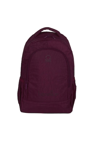 Benetton Okul Sırt Çantası Mor 70017