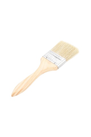 Symbee 10 Adet 2.5 İnç Yapay Yün Fırça, Ahşap Saplı, Boya, Cam Ve Sıvı Uygulamaları İçin, Ergonomik Ve Dayanıklı