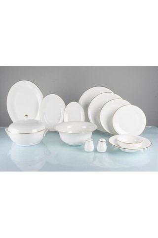 Prouna Pure Gold 72 Parça 12 Kişilik Yemek Takımı Diğer