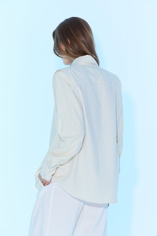 Sagaza Studio Ss6060 Ralph Straıght Kadın Gomlek Sarı
