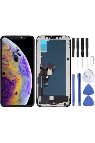 Sayısallaştırıcı Tam Montajlı Apple Uyumlu iPhone Xs Jk Tft Lcd Ekran