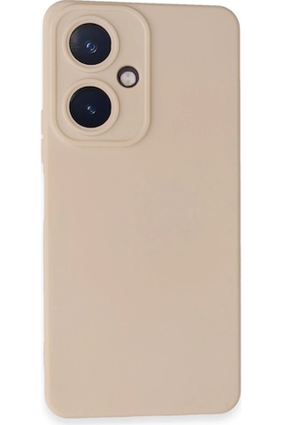 Newface - 659 - Vivo Y27 Kılıf Nano İçi Kadife Silikon - Csmo-tex - - Pudra