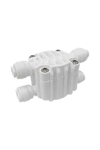 E-water Su Arıtma Cihazı Shut-off Valf 4 Yollu Vana Quick Bağlantılı