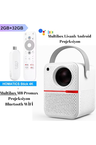 Homatics Homatıcs 4k Tv Stick + Multibox Mb Promax Google Lisanlı