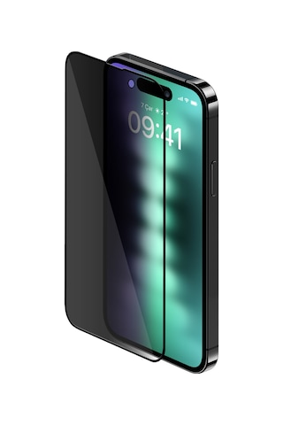 Buff Apple iPhone 15 Plus Uyumlu 5d Privacy Ekran Koruyucu