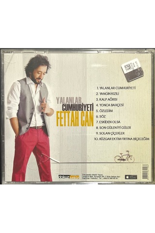 Plak Değildir Cd Dir Cd Fettah Can Yalanlar Cumhuriyeti Cd