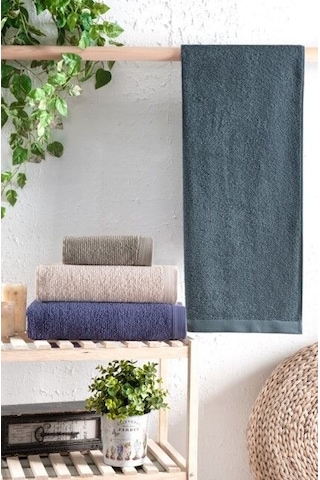 Toyigoo Toyigoo Altınbaşak Jakarlı 4lü 70x140 Banyo Havlusu Astor V2 Renkli