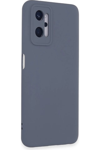 Cosmotex Newface Realme 9i 4g Kılıf Nano İçi Kadife Silikon - Gri