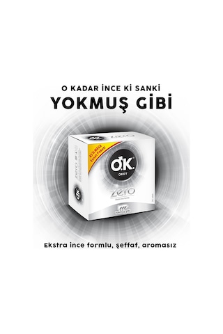 Okey Zero Prezervatif 45'li