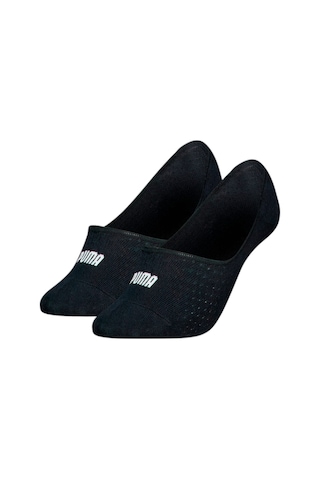 Puma Mesh Footıe Kadın 2li Çorap 938383 01 Siyah