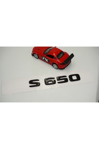 S 650 Bagaj Parlak Siyah ABS 3M 3D Yazı Logo
