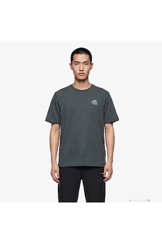 Anta Anta Iconic Erkek Yeşil T-shirt 852628115